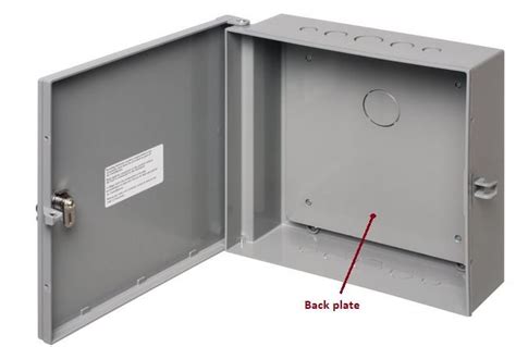 electrical enclosure with backboard|enclosure backplates.